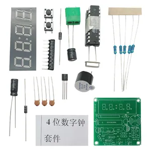 AT89C2051 digitale 4 bit orologio elettronico di produzione elettronica Suite Kit per Arduino - Product Image 2