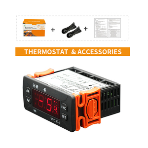 Etc 974 Digital <strong>Temperature</strong> <strong>Controller</strong> 220v Microcomputer Thermostats Refrigerator Thermoregulator <strong>With</strong> 2m <strong>Ntc</strong> <strong>Sensor</strong> - Product Image 5