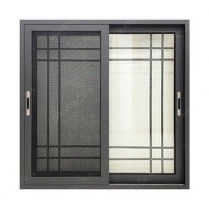 プレミアムスライディングWindowsモダンデザインサーマルブレイク水平アルミ窓家庭用 - Product Image 3