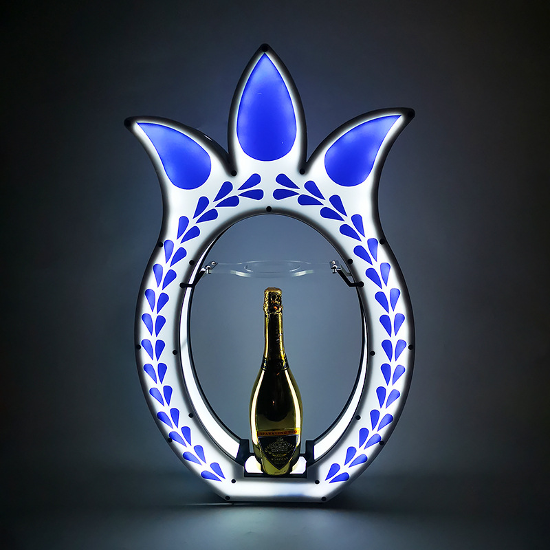 Base colorée de vin d'ananas (petite taille) 71*45CM