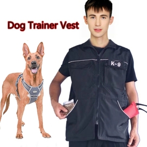 小号/XS专业狗训练背心彩色动物图案宠物用蕾丝装饰防护布背带 - Product Image 6