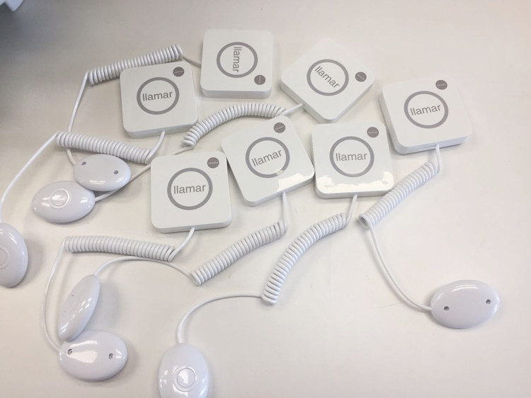 Bouton d'appel en espagnol
