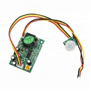 DC12V PIR IR módulo infrarrojo piroeléctrico ajustar salida de relé Sensor de cuerpo humano - Product Image 1