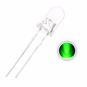 DIP 5mm pembe LED diyot su şeffaf Lens şeffaf 5mm ışık yayan diyot ışığı - Product Image 4