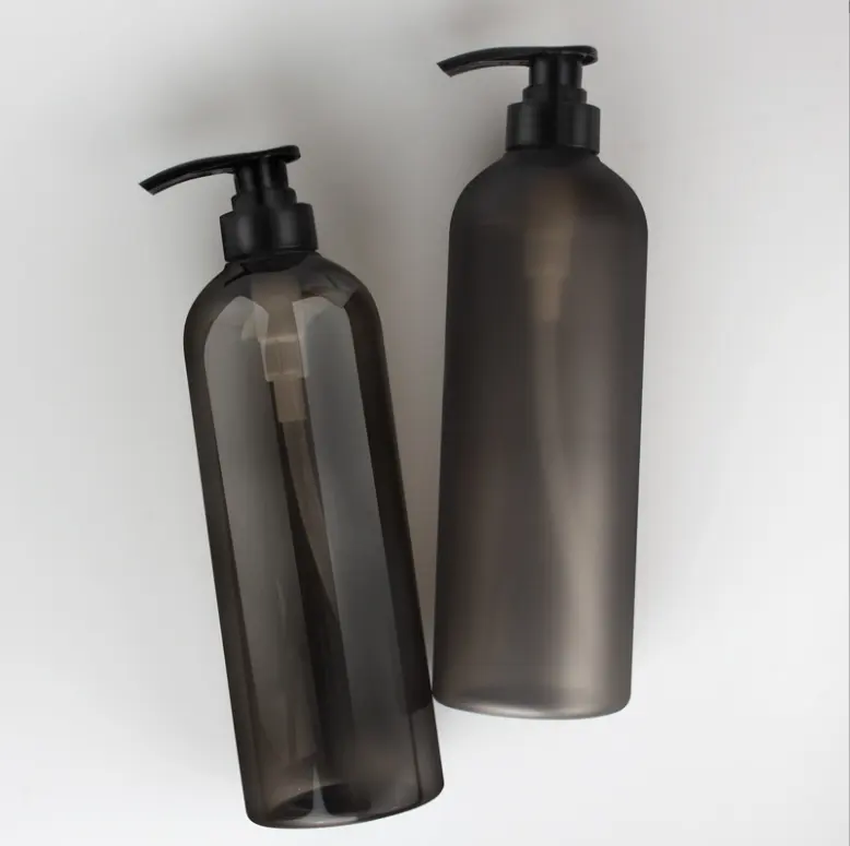 Hot 800ml luxo shampoo garrafas plástico chuveiro gel condicionador garrafa