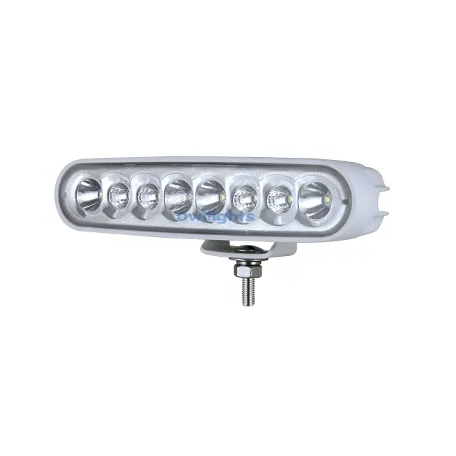 Barra de luz LED súper brillante, luz de trabajo LED, accesorios para automóviles, 12V, 24V, 40W, 6 pulgadas, IP68, impermeable, faro Led blanco para motocicleta