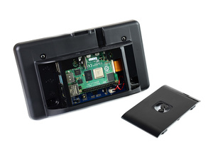 7 Zoll DSI LCD (mit Gehäuse A) 7 "kapazitives Touch Display für Raspberry Pi, mit Schutzhülle, DSI-Schnitts telle, 800x480 - Product Image 4