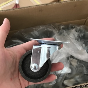 热卖轻型小型铸铁脚轮轮子多尺寸2英寸旋转车轮 - Product Image 2