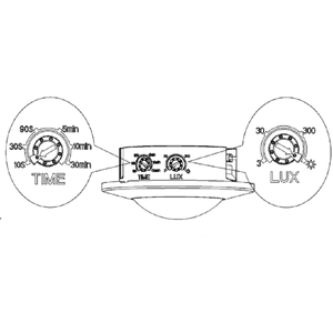 360度红外天花板占用运动传感器220-240V PIR运动检测器开关表面或嵌入式安装 - Product Image 4