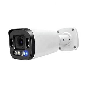 Su geçirmez Metal kasa 2.8-12mm manuel değişken odak Lens VideoLink App P2P PoE Bullet IP kamera ile kırmızı ve mavi Strobe işıklar - Product Image 3