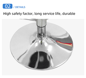 Hiện đại sang trọng màu đen xoay thanh phân thương mại Cafe & Home Wine <span class=keywords><strong>Bar</strong></span> đồ nội thất có thể điều chỉnh kim loại khung nhà bếp sử dụng SGS chứng nhận - Product Image 6