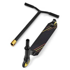 Çocuklar için fabrika doğrudan itmeli kaydırak 8 + yıl çelik Kick ayak Scooter düzlemsel PU tekerlekler rekabetçi perakende fiyat egzersiz - Product Image 2
