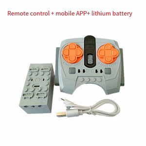 Programming Power Set 8-way Remote Control Lithium Battery Box 8 Channels Remote Control PF Brick STEM <strong>Blocks</strong> Educational Toys - Product Image 5