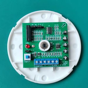 12V Wired PIR Motion <strong>Sensor</strong> Ceiling Detector 360 Degree Infrared Movement <strong>Detection</strong> N.O N.C Signal Output Link Wire Alarm <strong>System</strong>