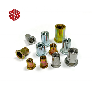 Custom Blind Brass <strong>Rivet</strong> <strong>Nut</strong> M3 M6 M8 M14 <strong>M16</strong> M20 Blue Zinc Plated Thread Aluminium Tubular Hexagon Pop <strong>Rivet</strong> <strong>Nuts</strong> A2-70