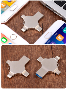 4 in 1 Multi <strong>Function</strong> Phone OTG Usb 3.0 <strong>Flash</strong> Drive 256GB Type-C Pendrive <strong>Memory</strong> Disk for iphone Android - Product Image 5