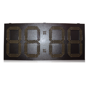 Jhering Outdoor 7-Segment-LED-Uhr mit Hoch temperatur-und Feuchtigkeit anzeige LED-Uhr Temperatur anzeige - Product Image 3