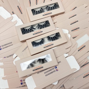 DD Curl Russian Silk <strong>Eye</strong> <strong>Lash</strong> Colored Faux Mink Eyelashes Custom Paper Box Packaging Private Label <strong>Eye</strong> <strong>Lashes</strong> - Product Image 4