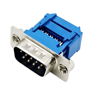 DB9 seri Port konnektörü IDC kıvrım tipi d-sub fiş erkek Pins konnektörler 9pin DB9 adaptörü - Product Image 3