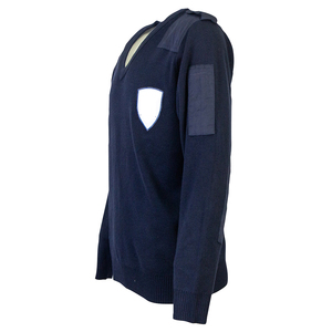 Nhà Máy Trực Tiếp Làm Việc Áo Len Dài Tay Áo Chống Lạnh Cấp Cho Nhân Viên An Ninh Mùa Đông Quần Áo Ấm - Product Image 3