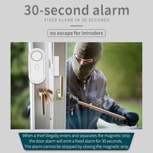 Accesorios multifunción para el hogar, ventana, puerta, Sensor de contacto magnético, alarma de retardo, volumen independiente, alarma de timbre de puerta ajustable - Product Image 6