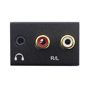 Adaptador convertidor de audio digital a analógico Toslink coaxial de fibra óptica OEM RCA L/R 3,5mm - Product Image 2