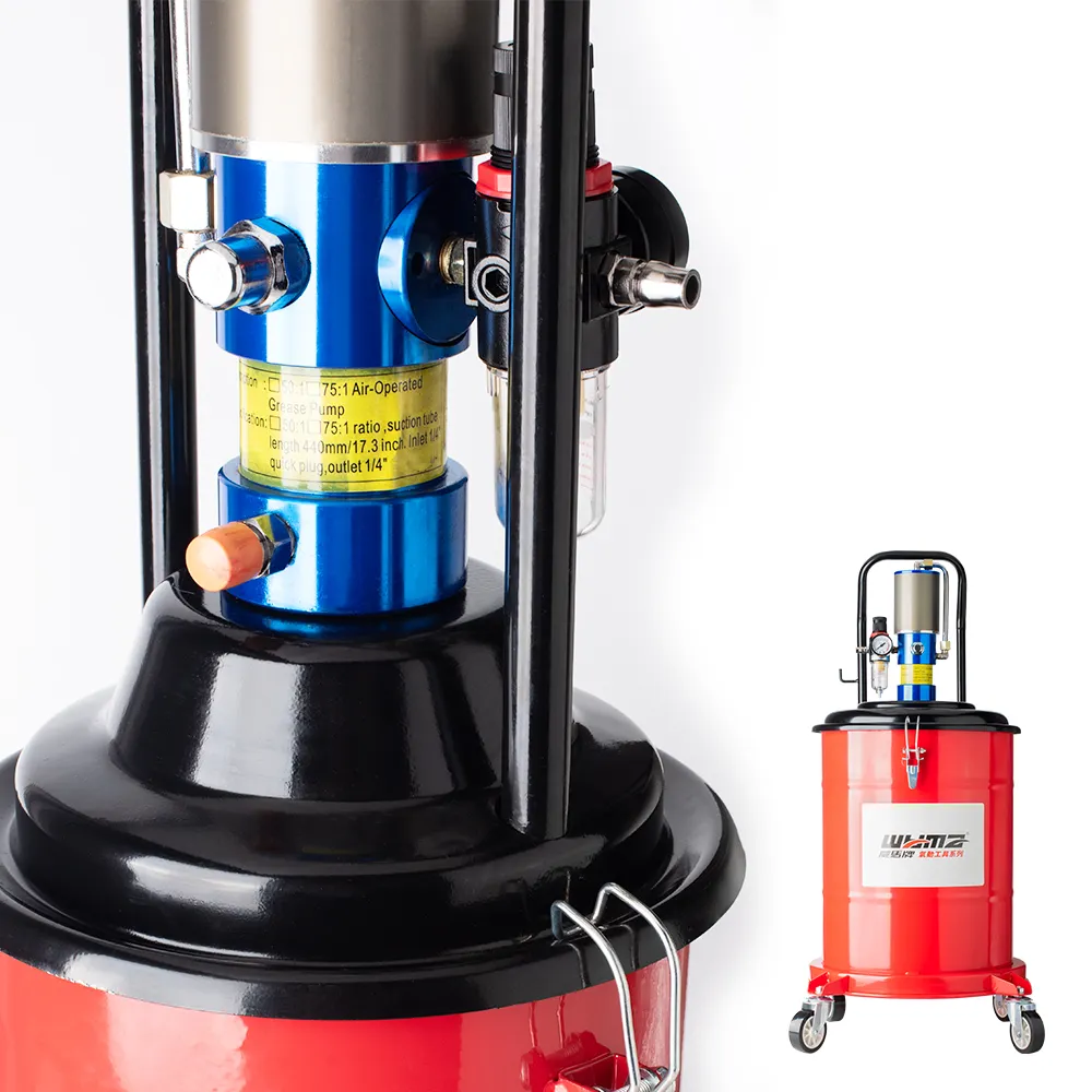 Bomba de lubricación neumática de alta presión, presión conveniente 50:1, engrasador automático, bomba de grasa, herramientas neumáticas