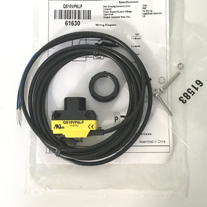 QS18VP6AF100 65502 PNP红外光电传感器，带2m电缆感应距离1-100毫米横幅光学传感器 - Product Image 5