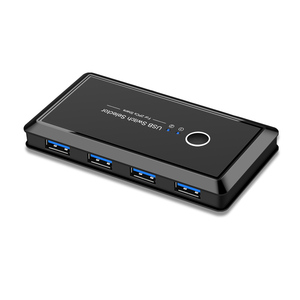VCOM USB-Peripherie geräte KVM-Umschalter für 2 Computer Teilen Sie das Tastatur-Maus-Hub-Drucker-Flash-Laufwerk
