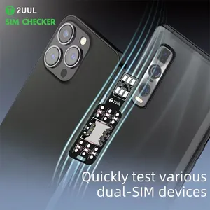 2UUL Dual SIM Checker per telefono cellulare rapidamente controllare modulo guasti SIM Card strumento di rilevamento rapido segnale - Product Image 4
