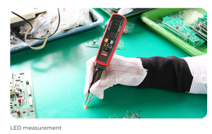 UNI-<strong>T</strong> Digital Multimeter SMD Tester LCD Automatic Range UT116A/C Rotatable With Tweezers <strong>High</strong>-Precision Band Clamp Battery <strong>Test</strong> - Product Image 6
