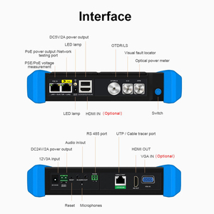 IPC 6810C闭路电视IP摄像机测试仪Wifi分析仪支持2.4G频段列表信息连接强度检测 - Product Image 6