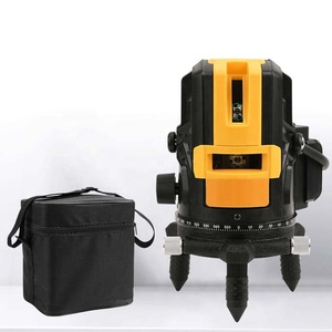 工厂供应5线3D激光水平仪瓷砖激光校平工具360度机床激光校平器