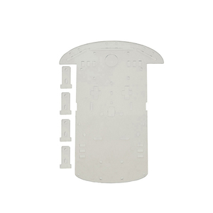 Kit per l'evitamento del motore di tracciamento intelligente Robot del telaio dell'auto scatola della batteria del codificatore di velocità - Product Image 5
