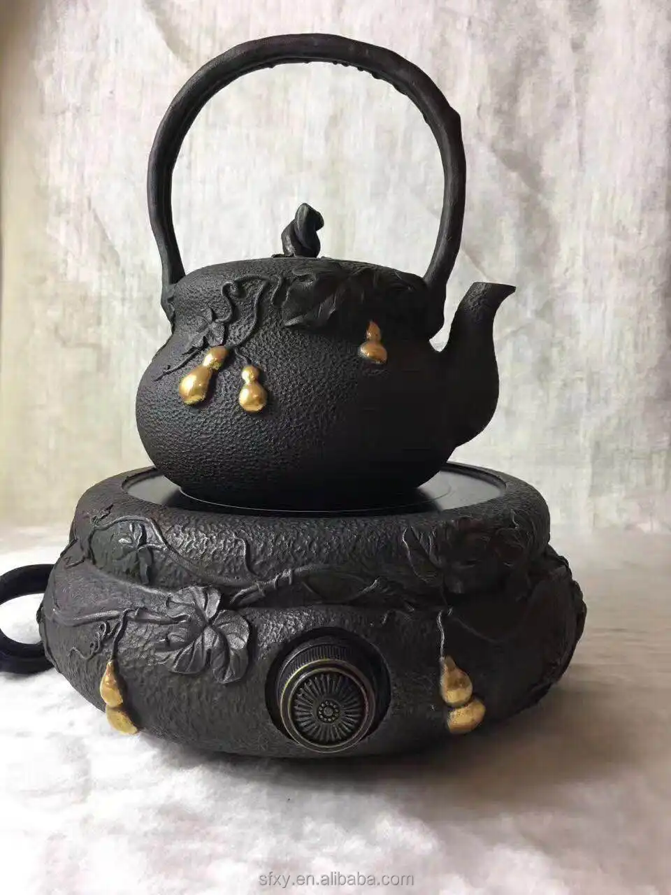 1.5l bán buôn bán chạy nhất ấm trà gang Tea Kettle