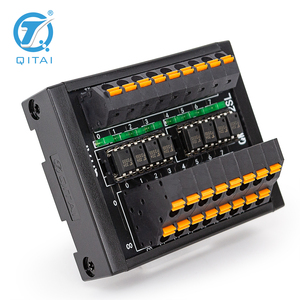 QMY302SL <strong>Relay</strong> <strong>Module</strong> 8 SSR Terminal Block <strong>Module</strong> NPN PNP <strong>Input</strong> 10mA <strong>Output</strong> 60V - Product Image 1