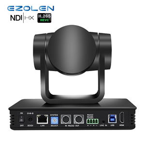 EZOLEN 4 k60p NDI | HX 12X UHD SDI professionale IP PTZ soluzione di videoconferenza per la trasmissione con fotocamera NDI - Product Image 4