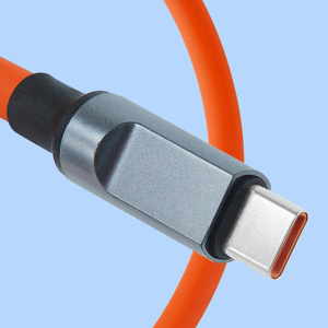 1M 2M tip-c cep telefonu kablosu 120W kabuk makinesi yolcu kablosu bold hızlı şarj veri cablefor Huawei iphone bir - Product Image 3