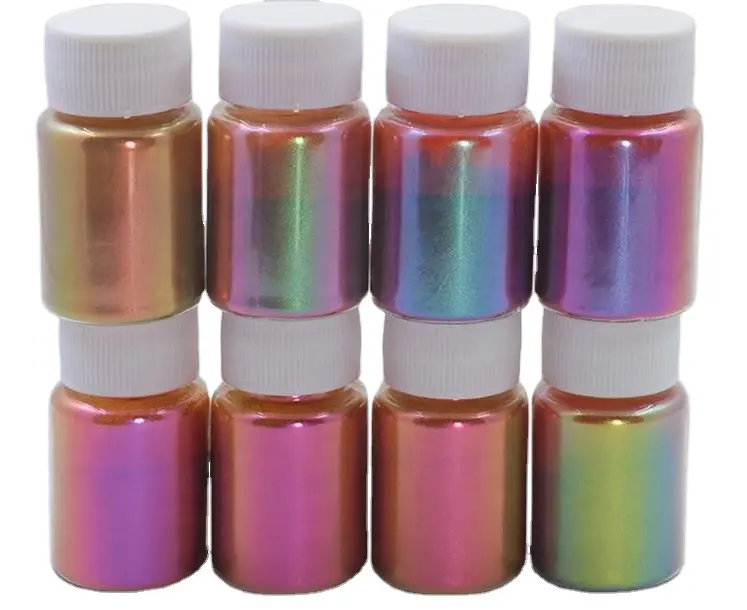 Großhandel Autolack Chamäleon Pigment Farb verschiebung Glimmer Pulver Pigment