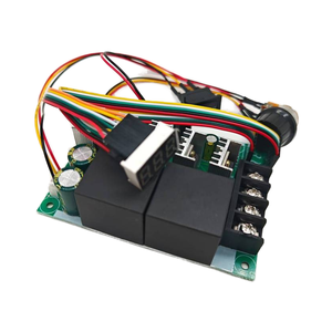 Controlador de velocidad del Motor, DC 10-55V 60A PWM DC, controlador de Control de Motor ajustable hacia adelante, pantalla de dígitos LED - Product Image 3