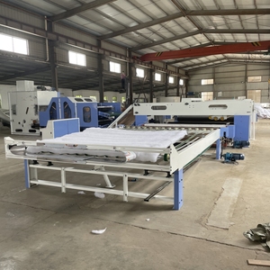 Neue automatische Quilt-Füll maschine Tröster-Produktions linie mit preisgünstiger Soft-Watte-Maschine - Product Image 6