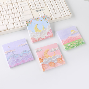TTX定制标志卡通卡哇伊纸币记事本可爱促销方形办公便签纸 - Product Image 4