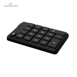 Customized OEM <strong>Keyboard</strong> Mini Number Keypad Wireless Small BT Numpad Ultra Thin Waterproof for Tablet and PC - Product Image 5
