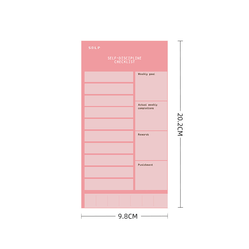 Pink English Cardstock (13 sheets)