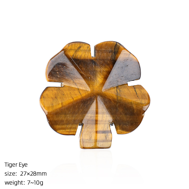 Trèfle à quatre feuilles oeil de tigre