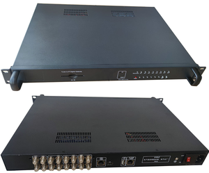 プロフェッショナルデジタルテレビヘッドエンドDvbc Dvbt Dvbs S2 Atsc Ipゲートウェイ高品質Iptv/OttシステムチューナーからIpプロフェッショナルレシーバーへ