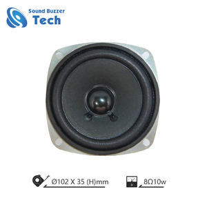 קול איכות קול נייר חרוט 4 אינץ 8ohm 10w מיני רמקולים רמקולים 102 מ "מ