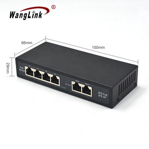 OEM ODMパッシブPoEスイッチ100Mbps 4ポートPoe 2アップリンクポート非標準PoEスイッチ24V 12V入力 - Product Image 4