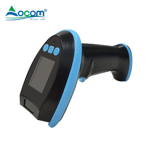 OCOM Portable USB Handheld <strong>QR</strong> <strong>Code</strong> Scanner <strong>Android</strong> Barcode <strong>Scanning</strong> Gun with LED Screen Display 1D 2D Interface - Product Image 5