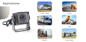 Factory Support 7 Inch Monitor Night Visio Waterproof Mini Reversing Car <strong>Camera</strong> System - Product Image 5